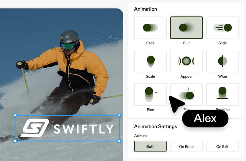 Animate effortlessly